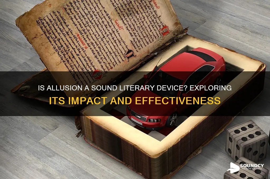 is allusion a sound device