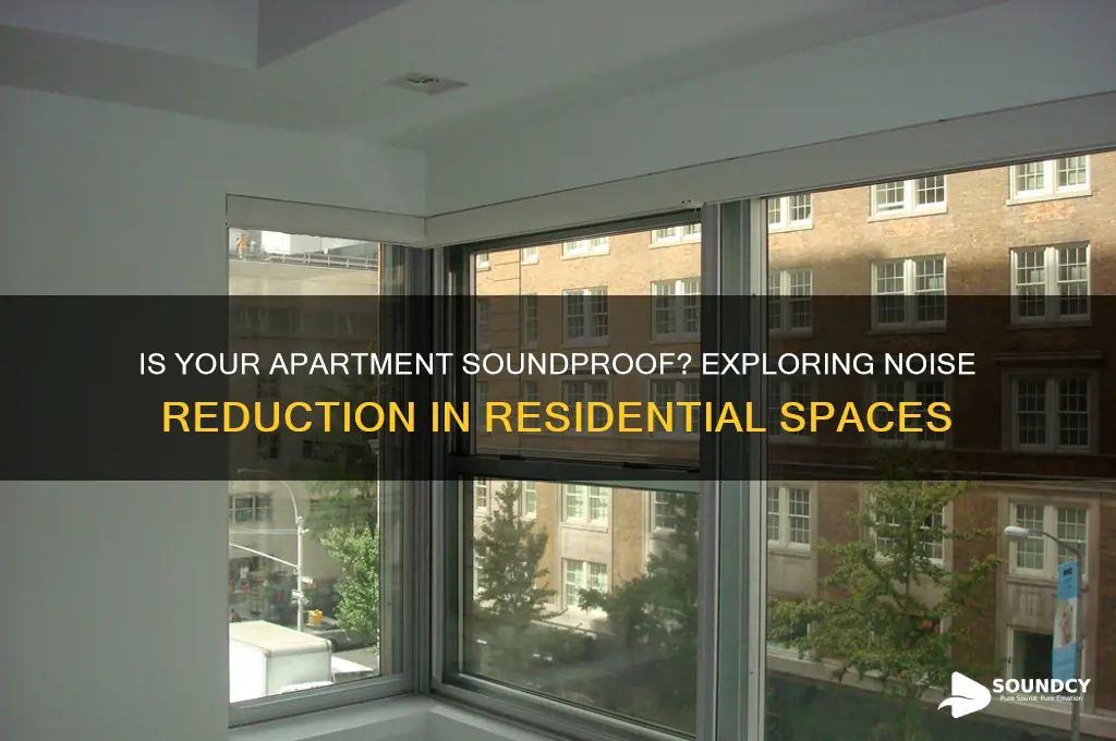 is an apartment sound proof