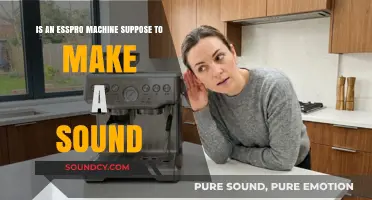 Unraveling the Mystery: Should Your Espresso Machine Make Noise?