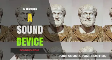 Is Anaphora a Sound Device? Exploring Repetition in Language and Rhetoric