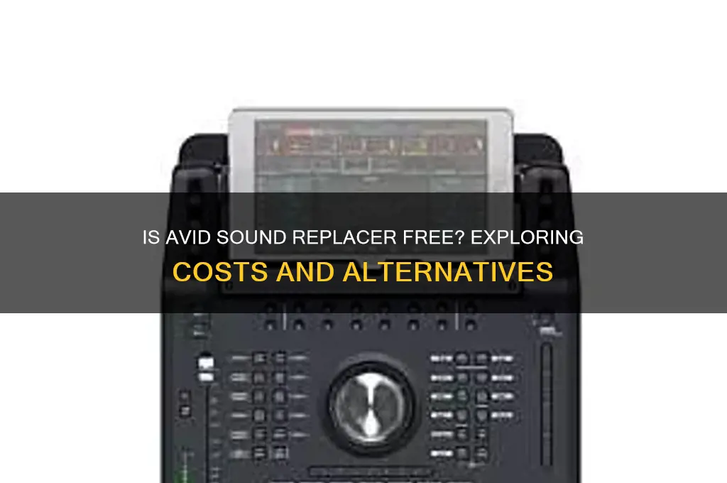 is avid sound replcer free