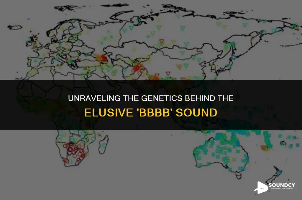is being able to make a bbbb sound genetic