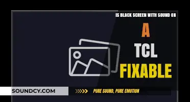Troubleshooting TCL TV: Resolving Black Screen with Sound Issues