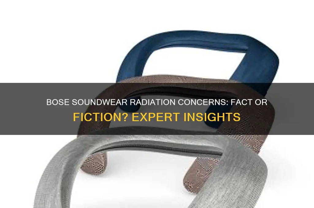 is bose sound wear radiation