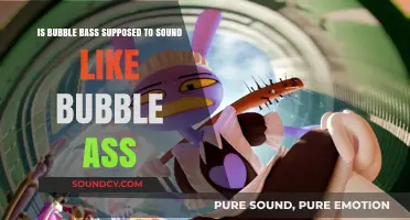 Exploring the Sonic Similarities: Bubble Bass vs. Bubble Ass