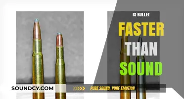 Bullet Speed vs. Sound: Which Travels Faster and Why?