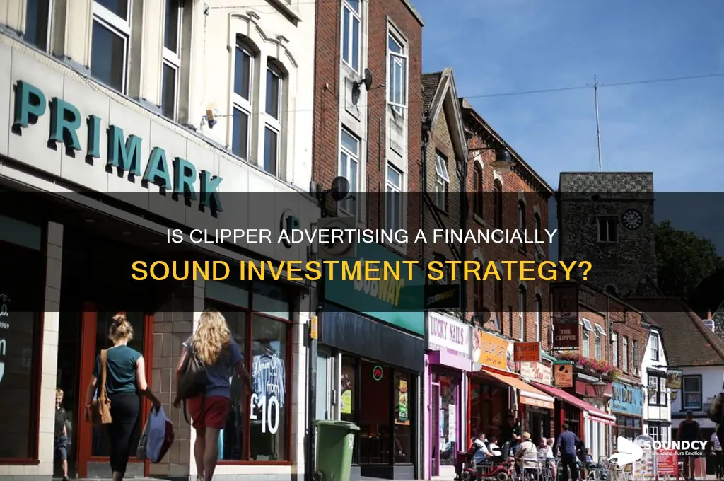 is clipper advertising sound financially