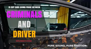 Soundproofing in Cop Cars: Ensuring Privacy and Security During Transport
