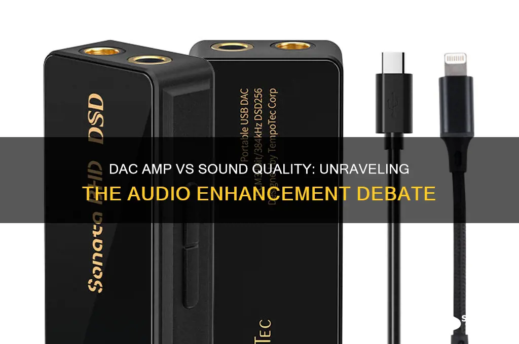 is dac amp vs sound