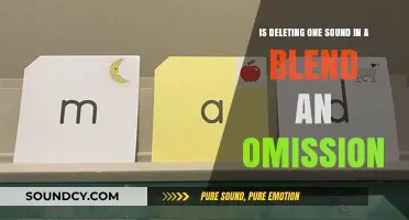 Unraveling Phonetics: Is Deleting One Sound in a Blend an Omission?