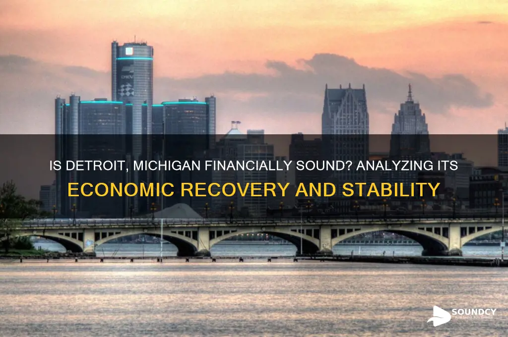is detroit michigan finaicial sound