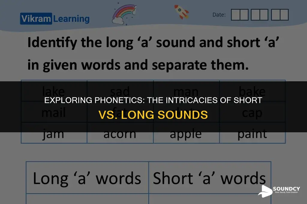 is did a short sound or a long sound