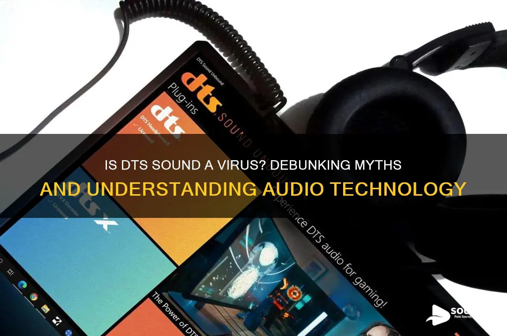 is dts sound a virus