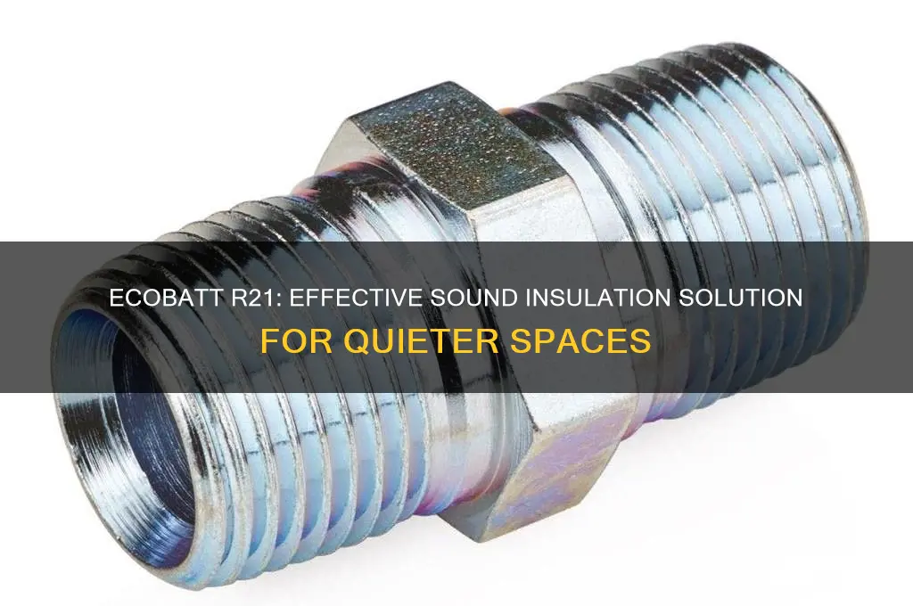 is ecobatt r21 sound insulation