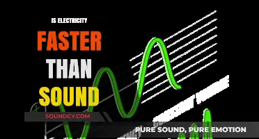 Electricity vs. Sound: Unraveling the Speed of Energy Transmission