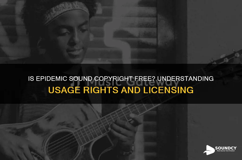 is epidemic sound copyright free