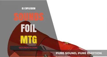 Explosion Sounds Foil MTG: Unveiling the Myth and Reality