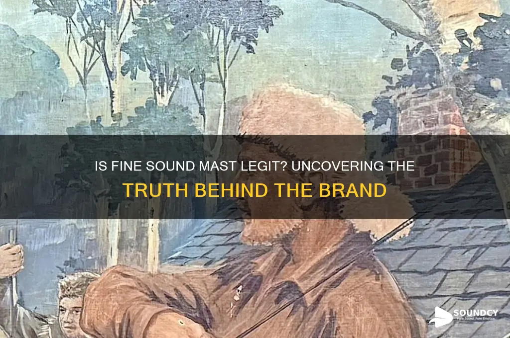 is fine sound mast legit