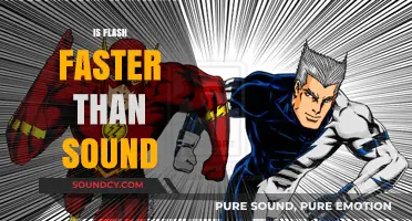Is Flash Faster Than Sound? Unraveling the Speed of the Scarlet Speedster