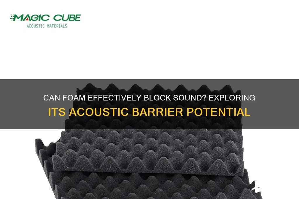 is foam a sound barrier