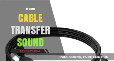 Does HDMI Cable Transfer Sound? A Comprehensive Guide to Audio Transmission