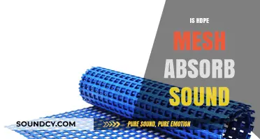 Does HDPE Mesh Absorb Sound? Exploring Its Acoustic Properties