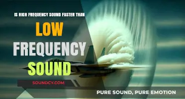 Exploring the Speed of Sound: High Frequency vs. Low Frequency