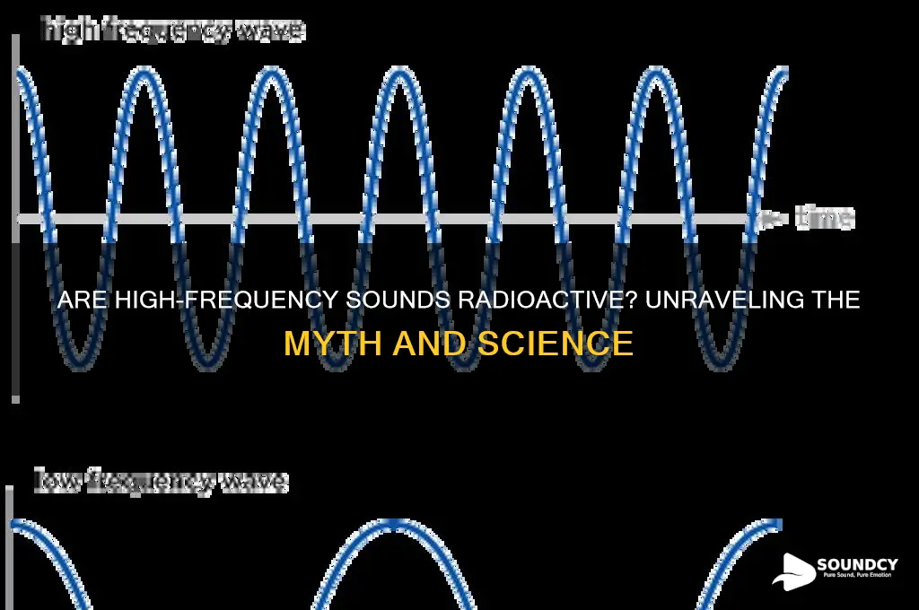 is high frequency sounds radioactive