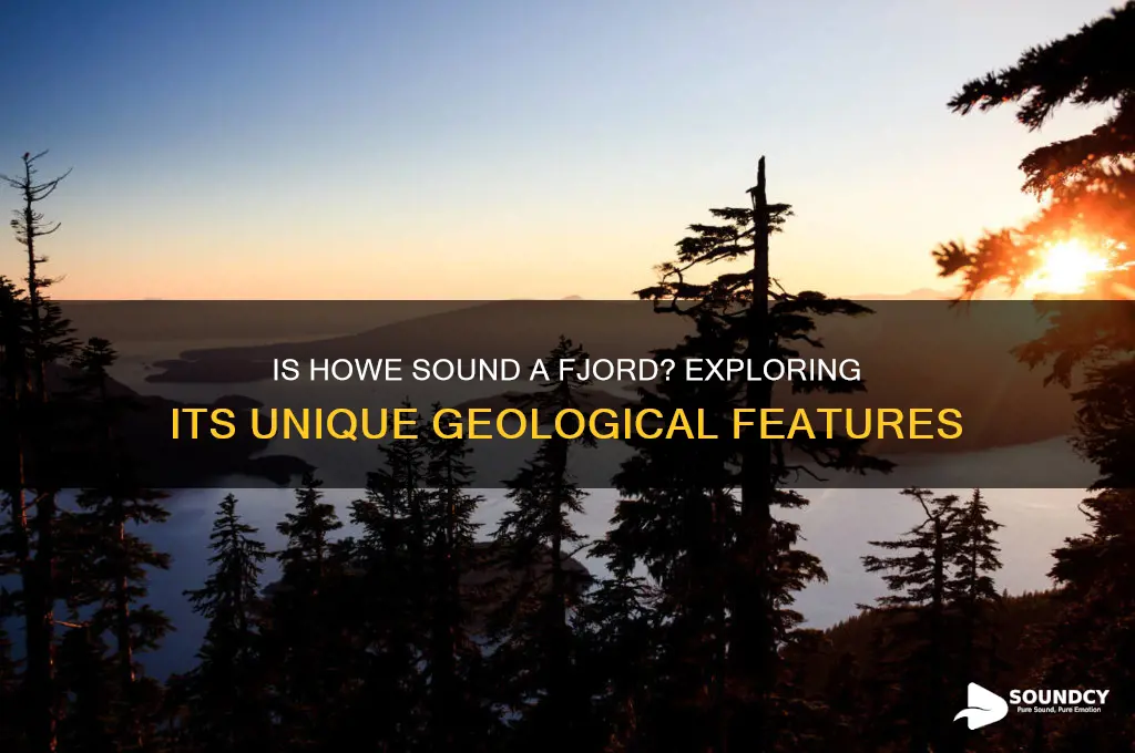 is howe sound a fjord