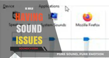 Hulu Sound Problems: Troubleshooting Audio Issues and Finding Solutions