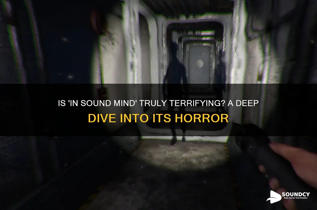 is in sound mind scary