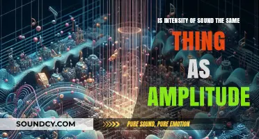Decoding Sound: Intensity vs. Amplitude Explained