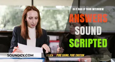 Scripted Interview Answers: A Blessing or a Curse?