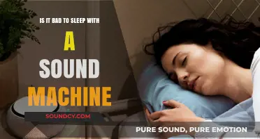 The Pros and Cons of Using a Sound Machine for Sleep