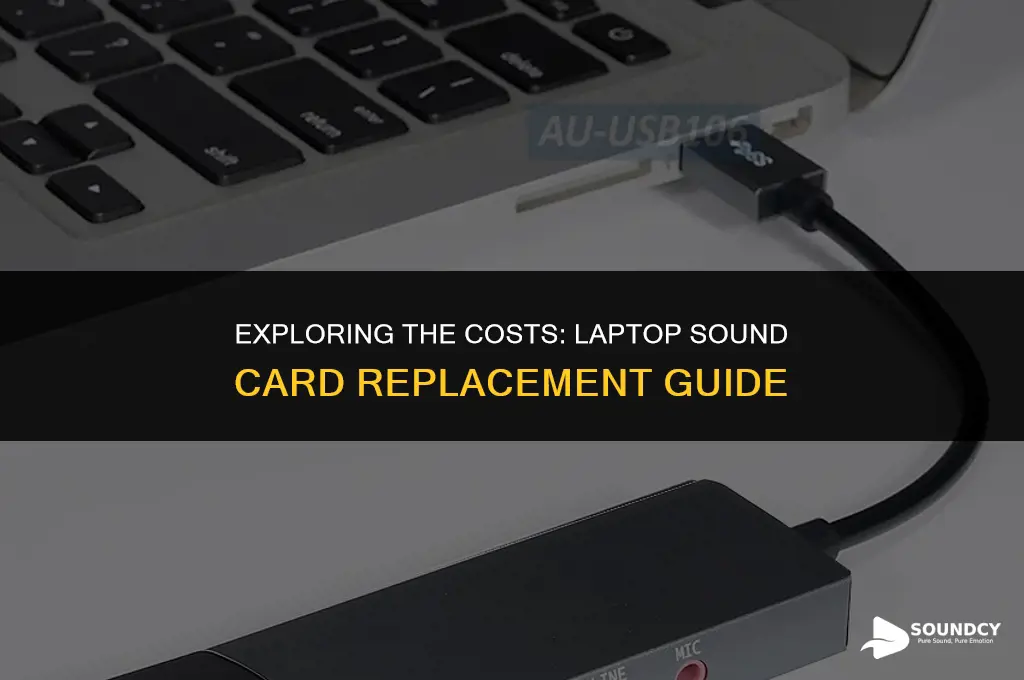 is it expensive to replace a laptop sound card