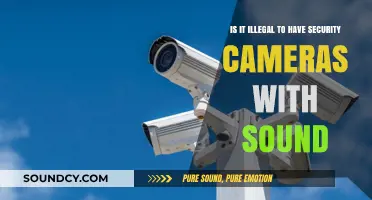 Surveillance with Sound: Legal Boundaries of Security Cameras