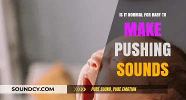 Understanding Your Baby's Noises: The Pushing Sounds Dilemma
