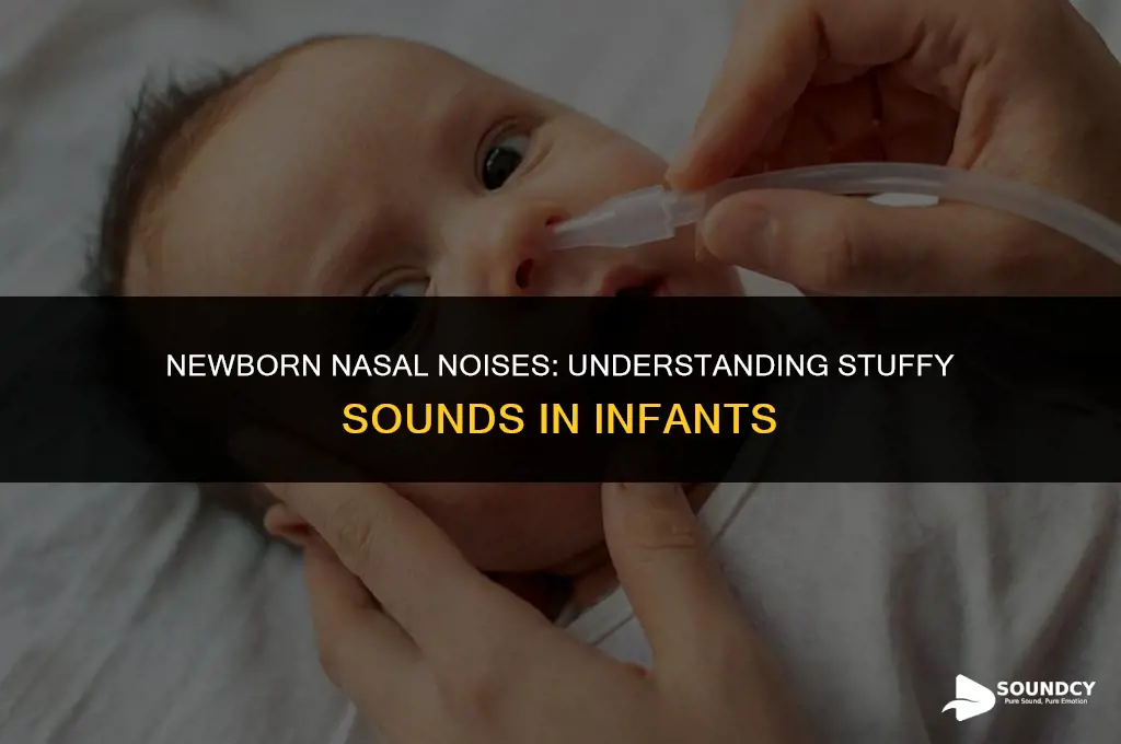 is it normal for newborn nose to sound stuffy