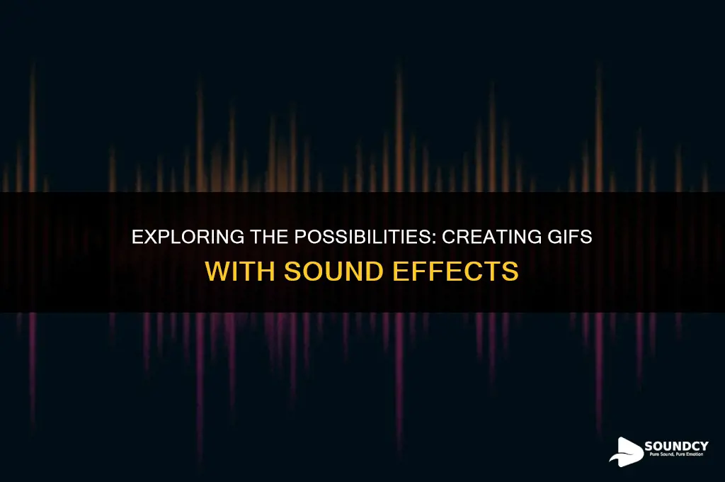 is it possible to make a gif with sound
