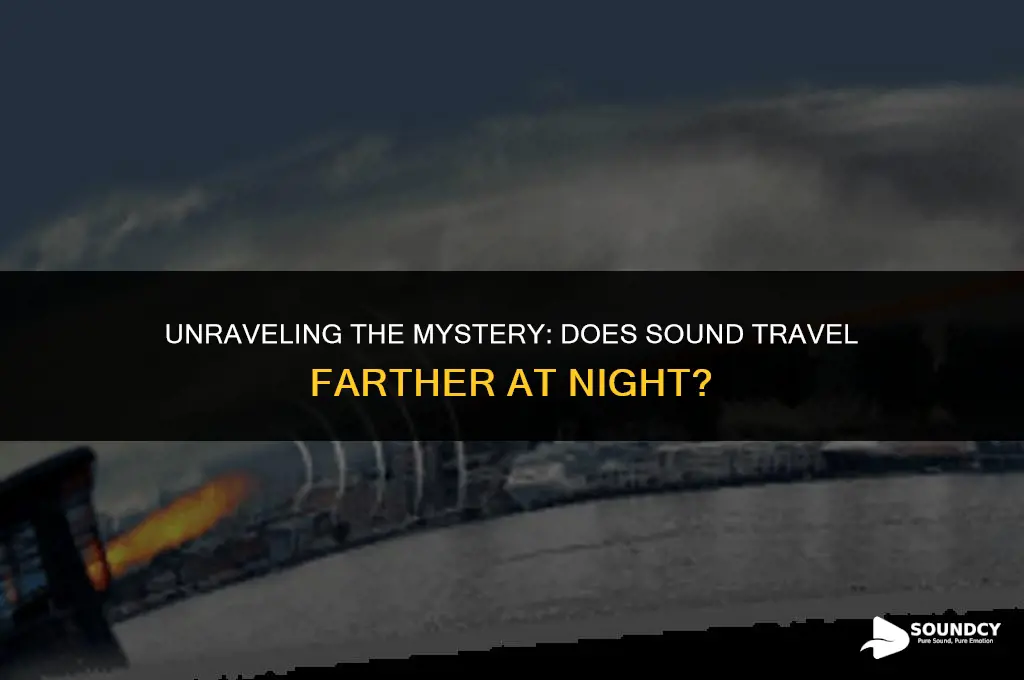 is it true that sound carries more at night