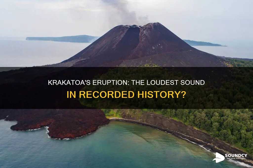 is krakatoa the loudest sound