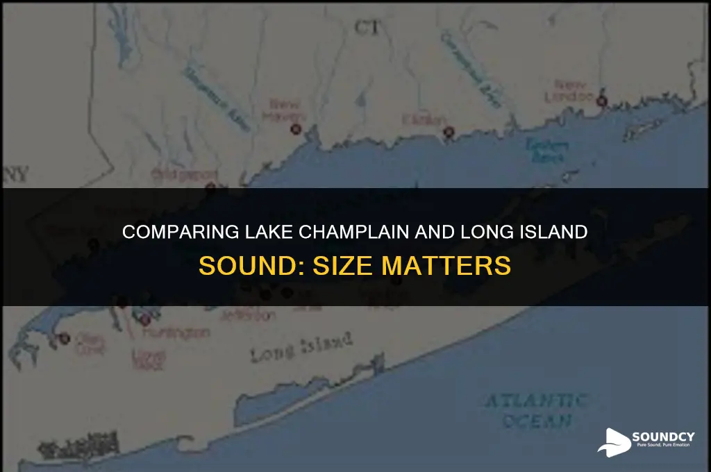 is lake champlain as big as long island sound