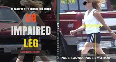 Comparing Strides: Sound vs. Impaired Leg in Terms of Step Length