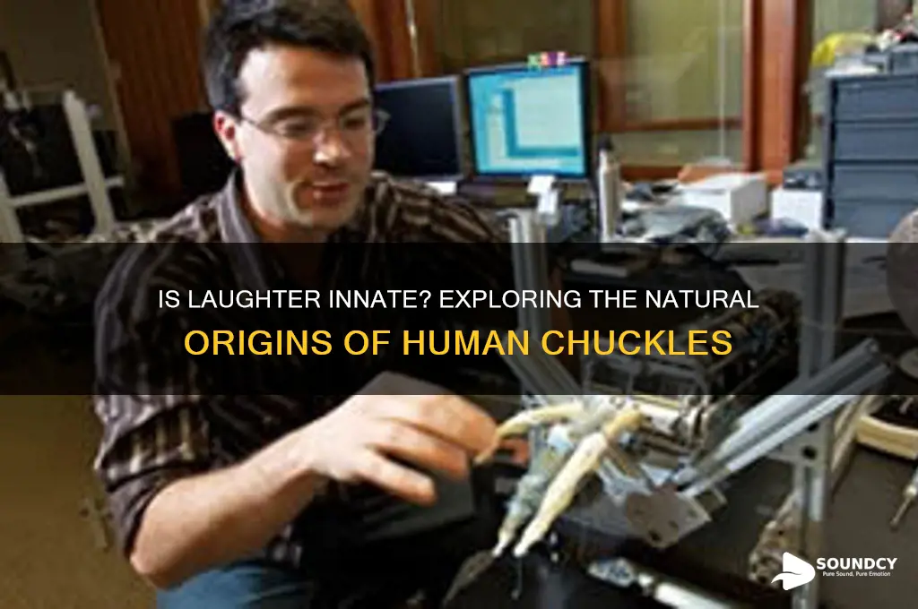 is laughing a natural sound