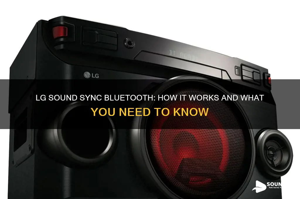is lg sound sync bluetooth
