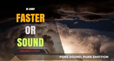 Light vs. Sound: Unraveling the Speed Mystery in Our Universe