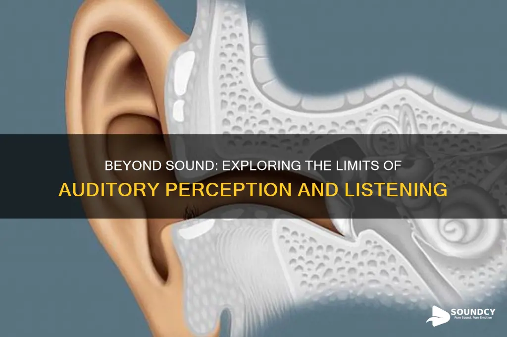 is listening only by sound