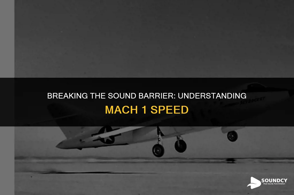is mach 1 equal to the speed of sound