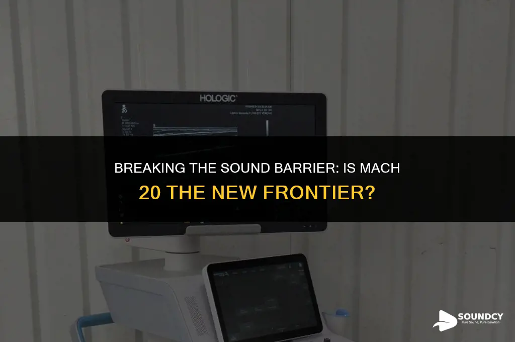 is mach 20 faster than the speed of sound
