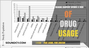 Exploring the Link: Random Sounds and Drug Use Indicators